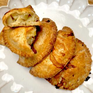 Cheese and potato pasties